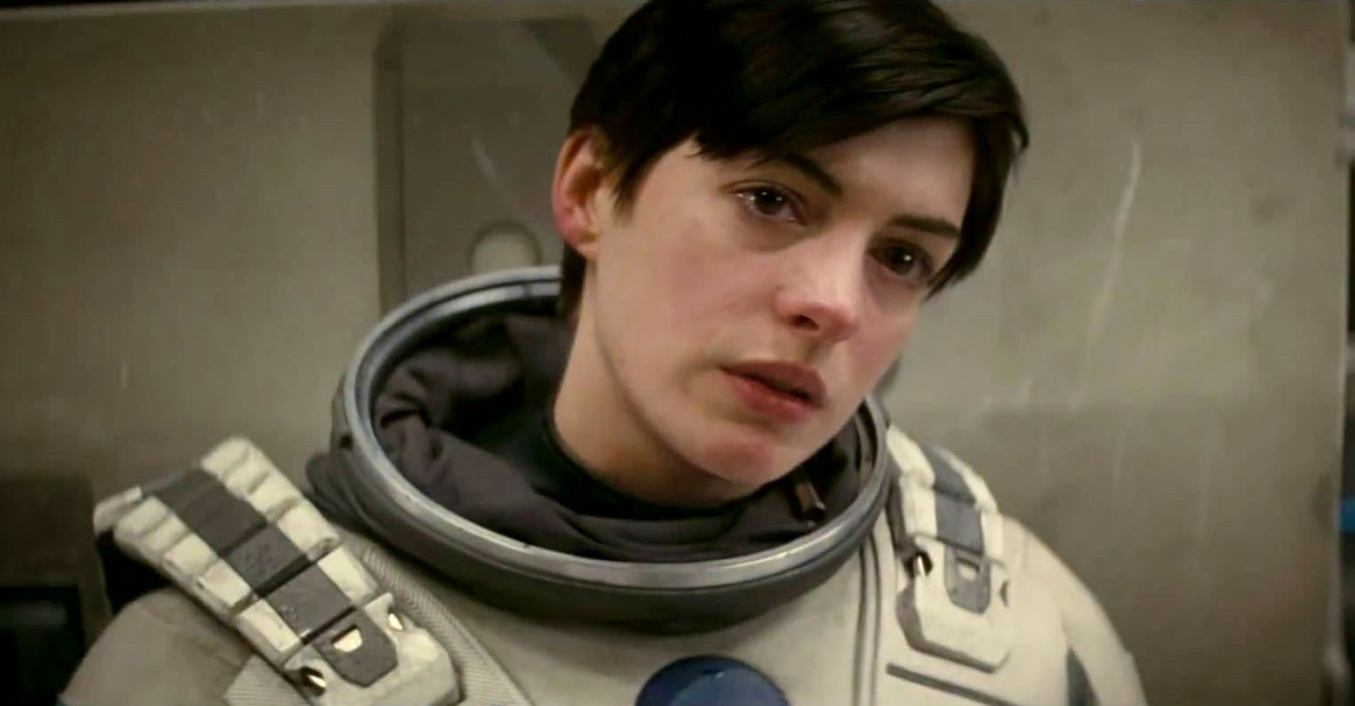Anne Hathaway in "Interstellar"