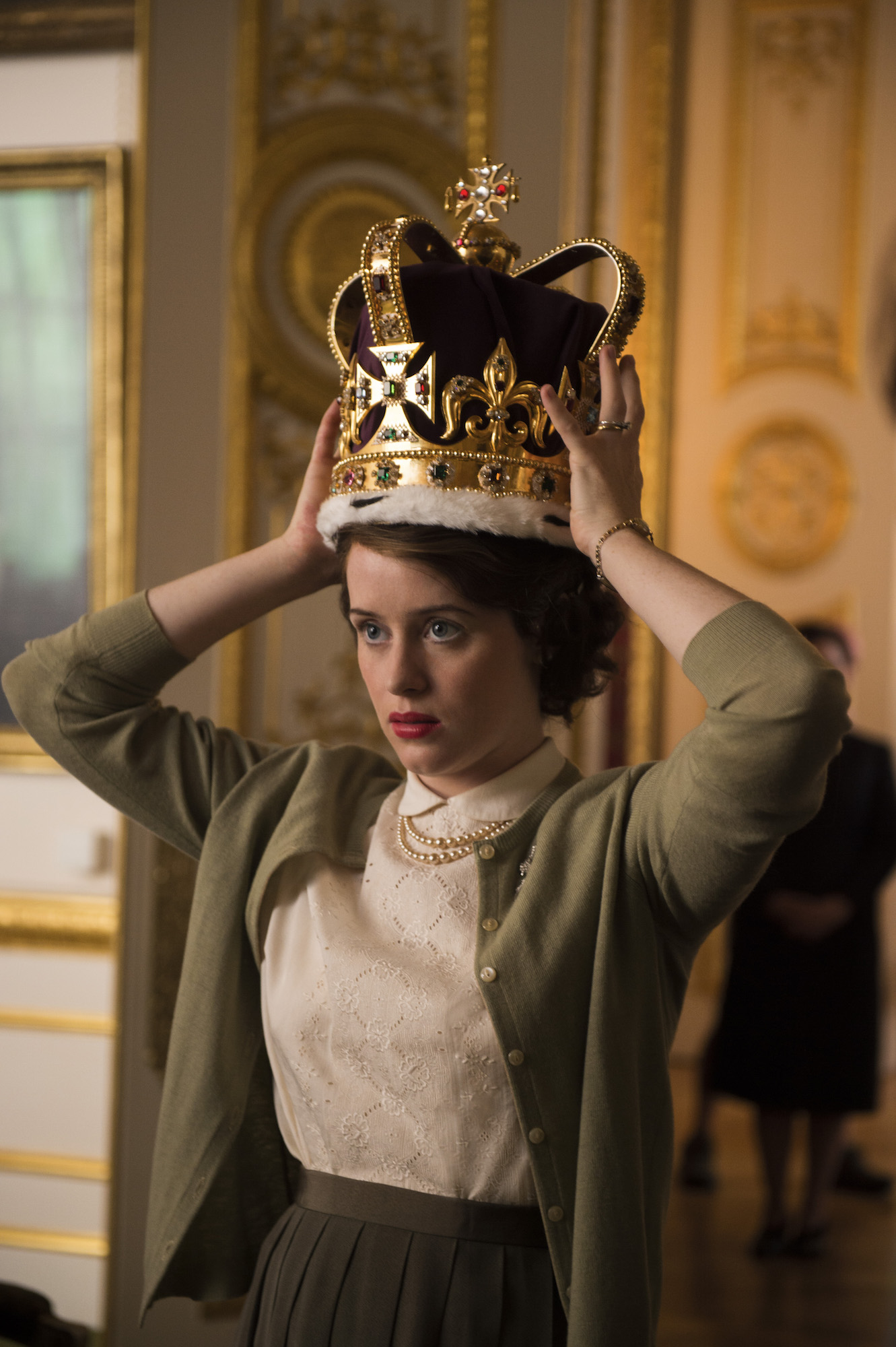 Claire Foy in "The Crown."